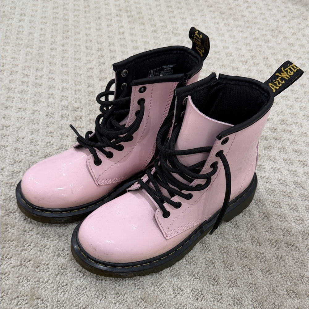 Dr. Martens Kids Light Pink Boots